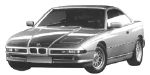 BMW E31 B2086 Fault Code